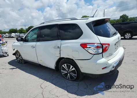 2017 Nissan Pathfinder S из США, поврежденный, VIN 5N1DR2MM4HC690227